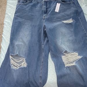 Rue21 wide leg jeans